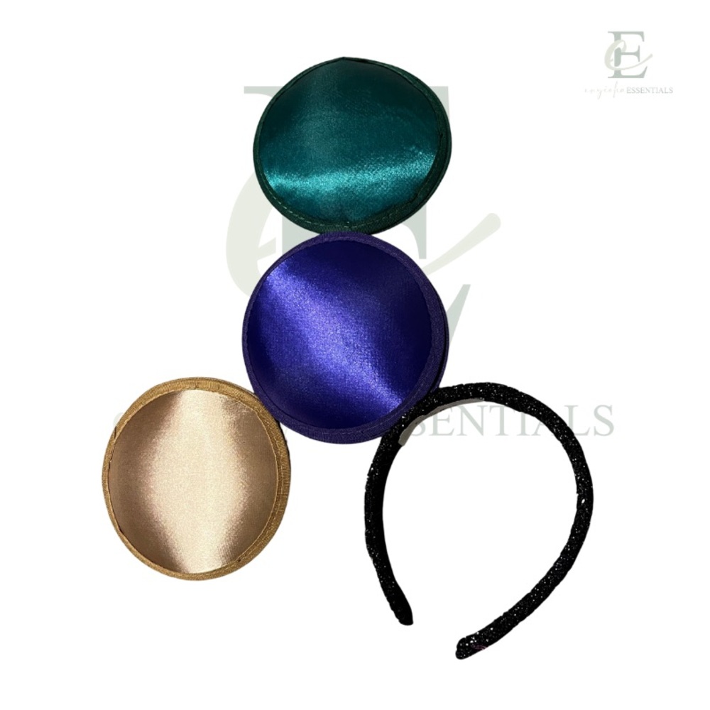 Mardi Gras Royale Triple Disc Fascinator